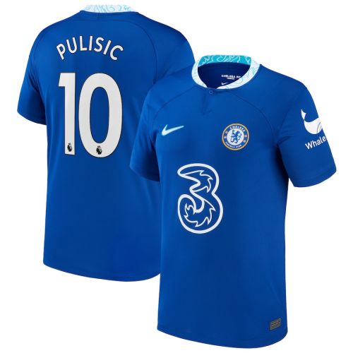 Christian Pulisic 10 Chelsea 2022/23 Home Player Jersey - Blue