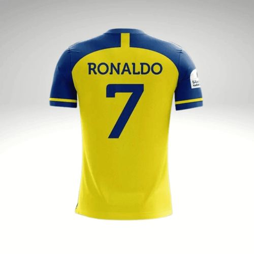 Cristiano Ronaldo #7 Al-Nassr FC Men Jersey - Yellow