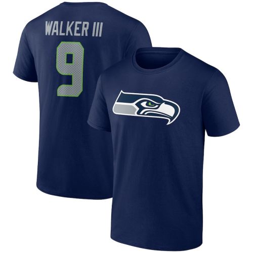 Kenneth Walker III 9 Seattle Seahawks Unisex T-Shirt - Navy