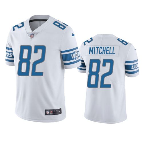 Detroit Lions James Mitchell 82 White Vapor Limited Jersey