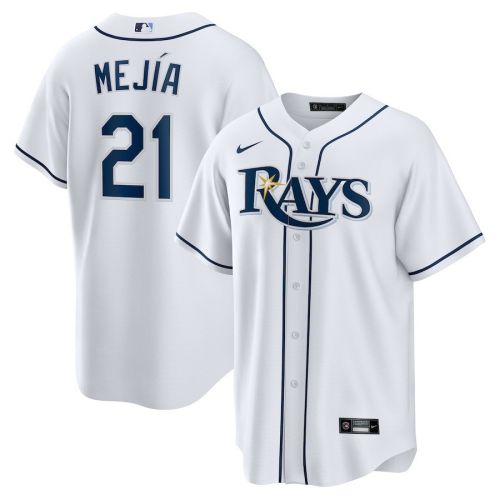 Francisco Mejía 21 Tampa Bay Rays Home Team Men Jersey - White