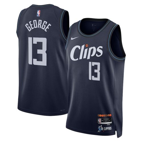 Paul George 13 LA Clippers 2023/24 City Edition Swingman Jersey - Navy