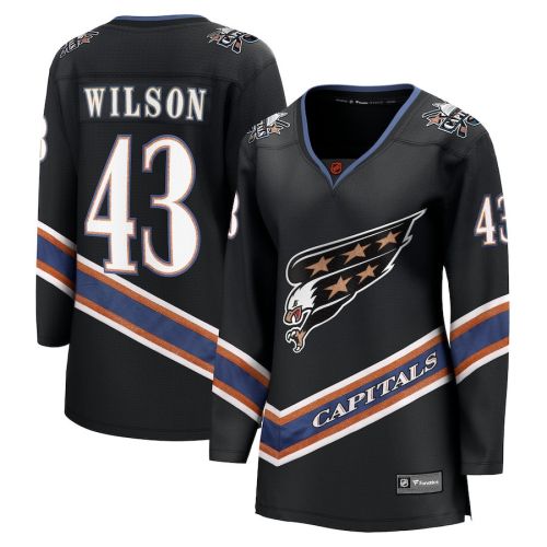 Tom Wilson 43 Washington Capitals Special Edition 2.0 Breakaway Women Jersey - Black