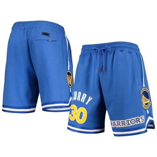 Stephen Curry 30 Golden State Warriors Royal Team Player Shorts - Men