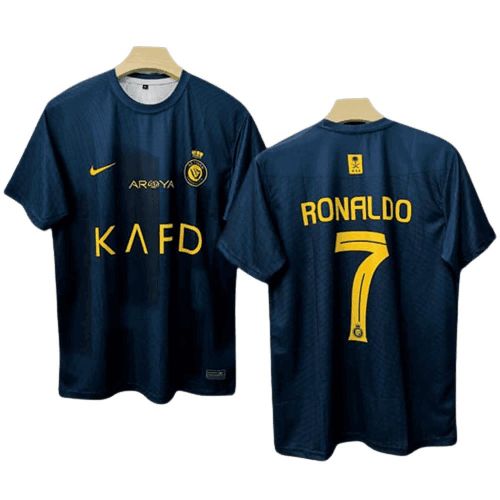 Cristiano Ronaldo 7 Al-Nassr FC 2023/24 Away Men Jersey - Navy