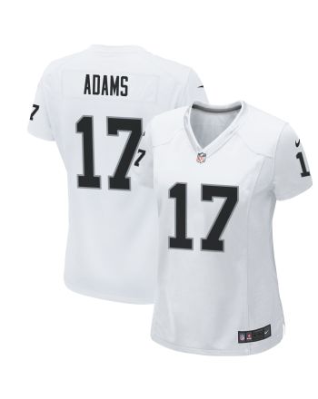 Davante Adams 17 Las Vegas Raiders Women's Game Jersey - White Jersey