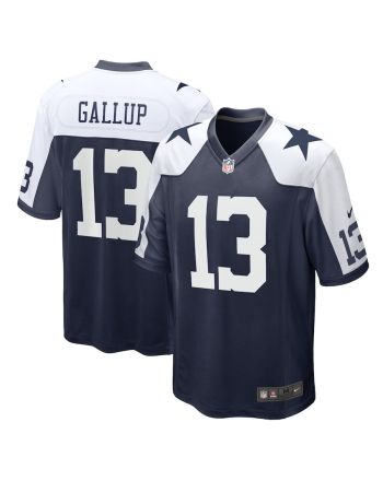 Dallas Cowboys Michael Gallup 13 Navy Alternate Game Men Jersey Jersey