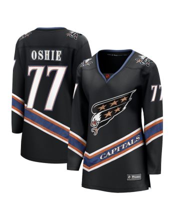 TJ Oshie 77 Washington Capitals Special Edition 2.0 Breakaway Women Jersey - Black