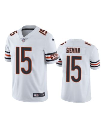 Trevor Siemian Chicago Bears White Vapor Limited Jersey