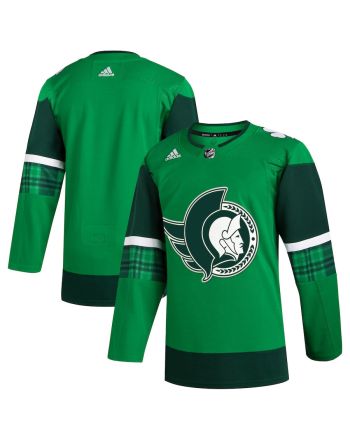 Ottawa Senators 2023 St. Patrick's Day Primegreen Men Jersey - Kelly Green