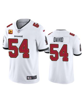 Lavonte David 54 Tampa Bay Buccaneers White Vapor Limited Jersey