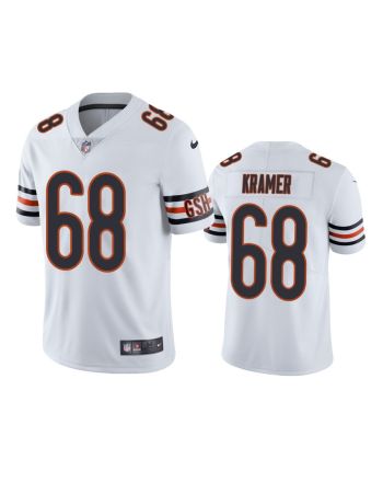 Chicago Bears Doug Kramer 68 White Vapor Limited Jersey