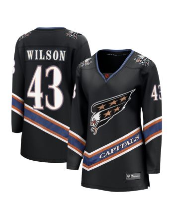 Tom Wilson 43 Washington Capitals Special Edition 2.0 Breakaway Women Jersey - Black