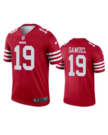 San Francisco 49ers Deebo Samuel 19 2022-23 Legend Scarlet Jersey - Men's