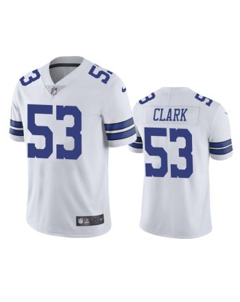 Damone Clark 53 Dallas Cowboys White Vapor Limited Jersey