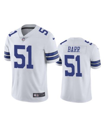 Dallas Cowboys Anthony Barr 52 White Vapor Limited Jersey