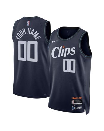 Los Angeles Clippers 2023/24 City Edition Swingman Custom Jersey - Navy