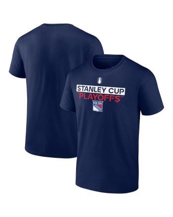 New York Rangers 2023 Stanley Cup Playoffs T-Shirt - Navy