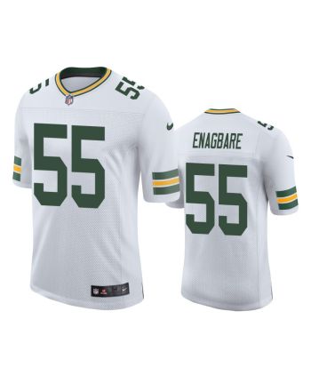 Green Bay Packers Kingsley Enagbare 55 White Vapor Limited Jersey