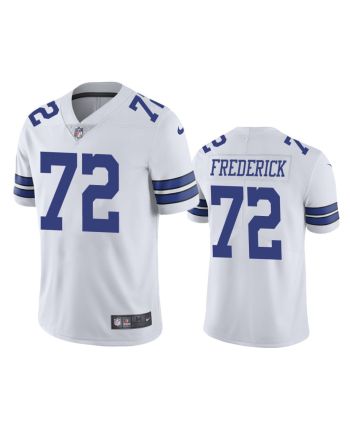 Travis Frederick 72 Dallas Cowboys White Vapor Limited Jersey