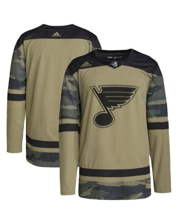 St. Louis Blues Military Appreciation Team Practice Men Jersey - Camo